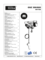 Güde GSZ 600 Translation Of Original Operating Instructions