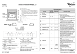 Whirlpool AKZ 224/AV Program Chart