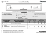 Bauknecht GSF 5343 TW-WS Program Chart