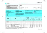 Bauknecht GSF 4892 TW-WS Program Chart