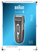 Braun 380, 370, 360, 350, Series 3 Handleiding