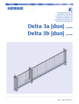 Heras Delta 3b duo Installatie gids