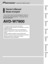 Pioneer AVD-W7900 Handleiding