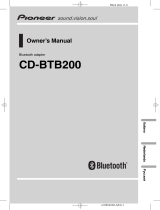 Pioneer CD-BTB200 Handleiding