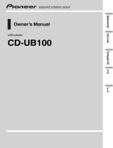 Pioneer CD-UB100 Handleiding