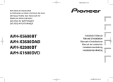 Pioneer AVH-X1600DVD Handleiding