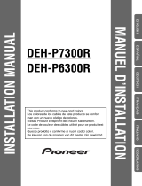 Pioneer DEH-P7300R Installatie gids
