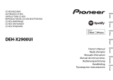 Pioneer DEH-X2900UI Handleiding