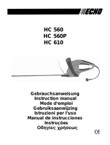 Echo HC 560P Handleiding