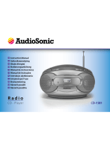 AudioSonic CD-1580 Handleiding