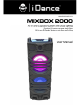 iDance MIXBOX 2000 Handleiding