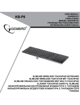 Gembird KB-P8 Handleiding