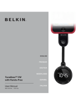 Belkin TuneBase FM with Hands-Free Handleiding