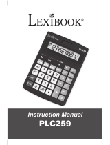 Lexibook PLC259 Handleiding