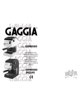 Gaggia 9335I00B0011 Handleiding