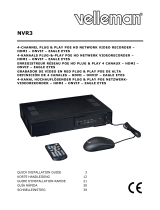 Velleman NVR3 Quick Installation Manual