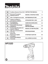 Makita HP332D Handleiding