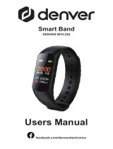 Denver BFH-252 Smart Band Watch Handleiding