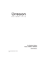 Oregon Scientific OSWMR86NX Handleiding