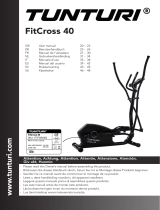 Tunturi FitCross 40 Rear Crosstrainer Manual Concise