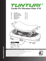 Tunturi Cardio Fit Vibration Plate V10 de handleiding