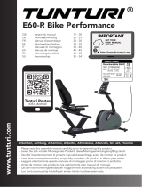 Tunturi E60-R Recumbent Exercise Bike Handleiding