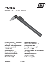 ESAB PT-31XL Plasma Arc Cutting Torch Handleiding