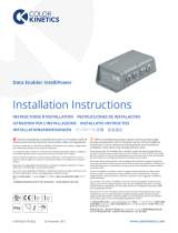 Color Kinetics Data Enabler IntelliPower Installation Instructions Manual