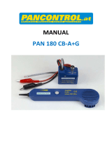 PANCONTROL PAN 180 CB-G Handleiding