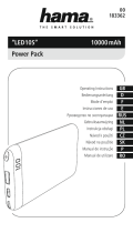 Hama 00183362 LED10S Power Pack de handleiding
