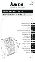 HAM 210588 Charger, USB-C, PD/ QC 3.0, 2.0 de handleiding