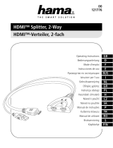 Hama 00121776 HDMI Splitter 2-Way de handleiding