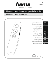 Hama Wireless Laser Presenter Spot-Pointer 8in1 de handleiding