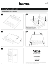 Hama Mounting Frame, 2x 2.5″ on 3.5″ de handleiding