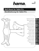 Hama Wall Mount for Tablet PCs de handleiding