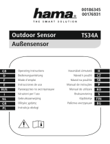 Hama 00186345 TS34A Outdoor Sensor de handleiding