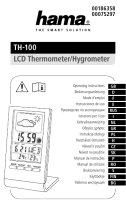 Hama TH-100 LCD Thermometer/Hygrometer de handleiding