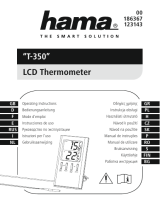 Hama T-350 LCD Thermometer de handleiding