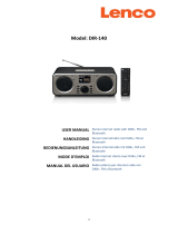Lenco DIR-140 Stereo Internet Radio Handleiding