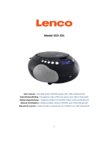 Lenco SCD-331BK de handleiding