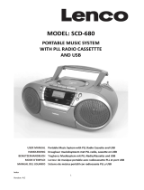 Lenco SCD-680 Portable DAB+ Radio de handleiding