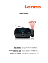 Lenco CR-615 DAB+/FM Clock Radio Handleiding