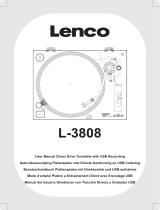 Lenco L-3808 Matt Grey de handleiding