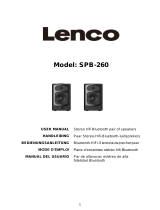Lenco SPB-260BK de handleiding