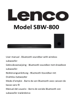 Lenco SBW-800BK de handleiding