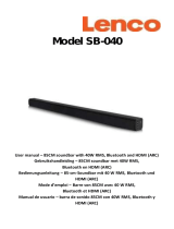 Lenco SB-040 85cm Soundbar Handleiding