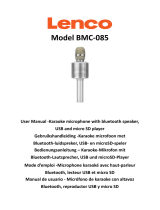 Lenco BMC-085SI Karaoke microphone de handleiding