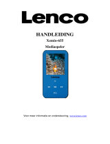 Lenco Xemio-655 Blue de handleiding
