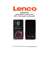 Lenco Xemio-767 BT Pink de handleiding