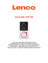 Lenco Xemio-668 Black de handleiding